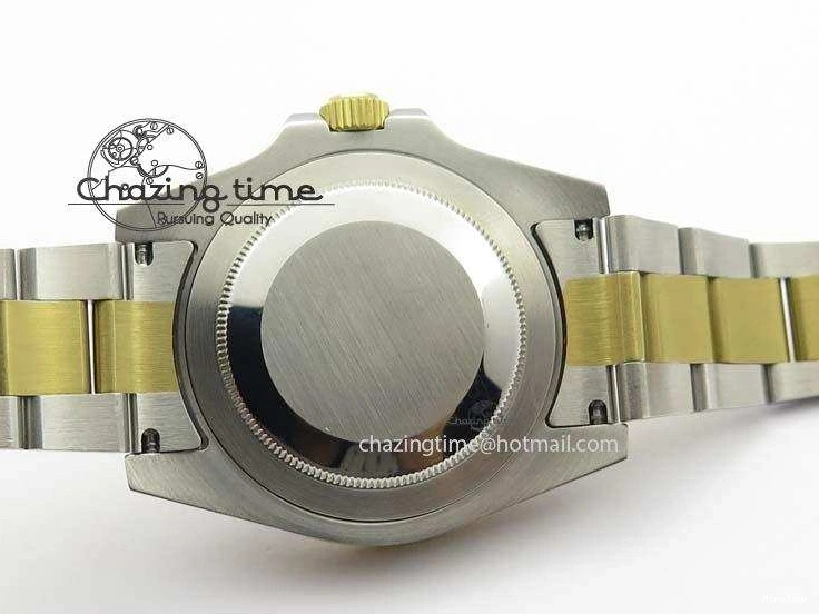 MiroTime 0511 GMT-Master II 116759 SS YG Bp-Maker Blue Red Ruby Crystal Black Dial On SS YG Bracelet A SmoothTexture 3771